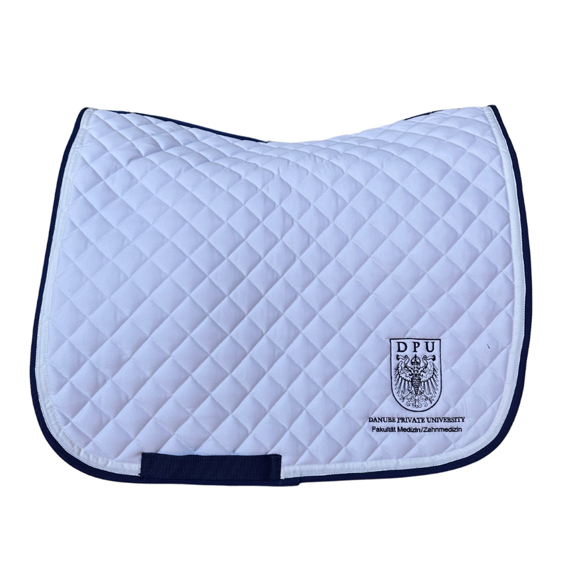 Saddle pad, quilted (dressage)